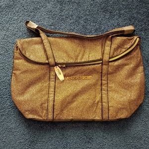 Victoria's Secret Gold Bag